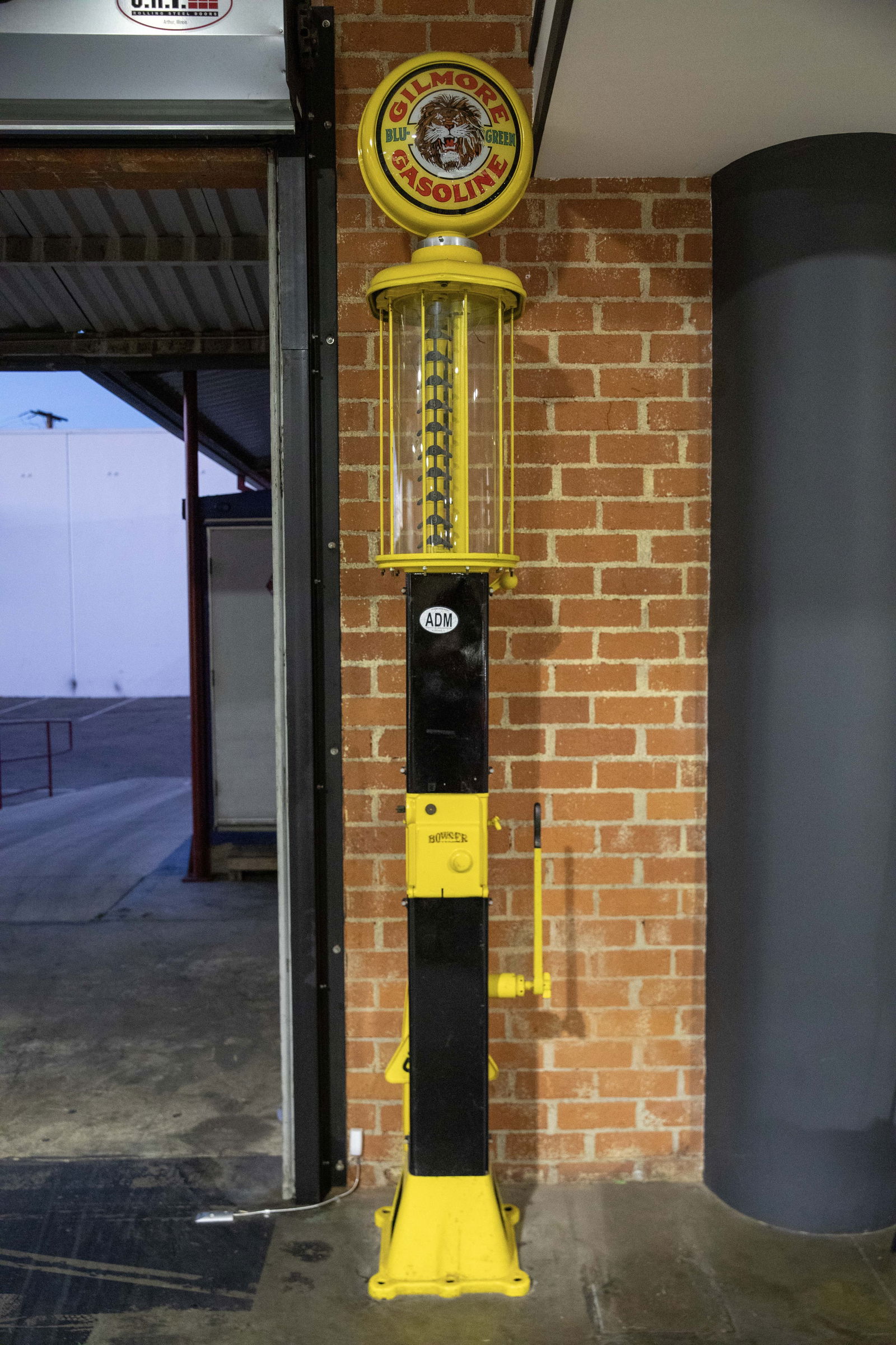 Gilmore Gasoline/Bowser Square Visible Gas Pump (1 of 6)