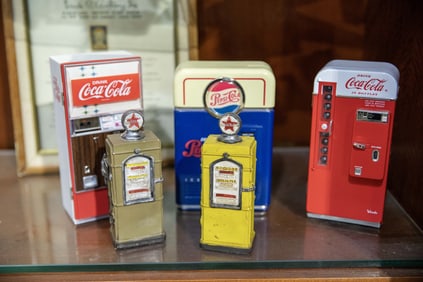 Promotional Radios, Bank, and Décor Items