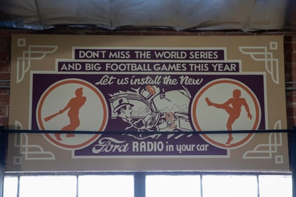 1930s Ford Radio - World Series Fantasy Banner
