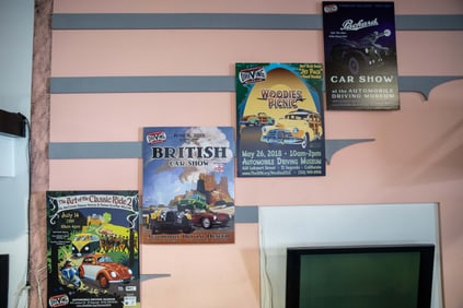 Automobile Driving Museum Event Posters