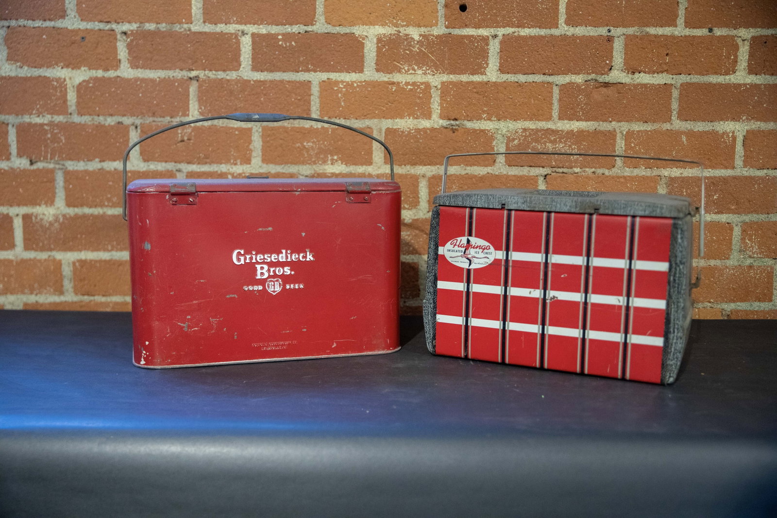 1950s Vintage Metal Ice Coolers: 1950s Vintage Metal Ice Coolers - Offered Without Reserve ---- ITEM IS LOCATED IN EL SEGUNDO, CA ITEMS MUST BE PAID FOR AND REMOVED 5 DAYS AFTER THE AUCTION DATE. ANY ITEMS LEFT AFTER THAT WILL BE SHI