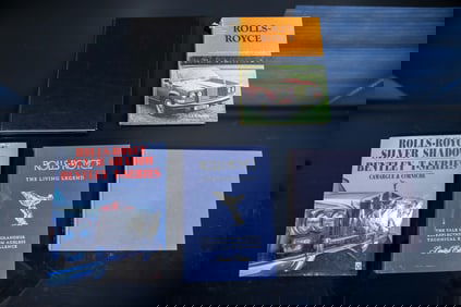 Collection of Five Rolls-Royce Books - Group C