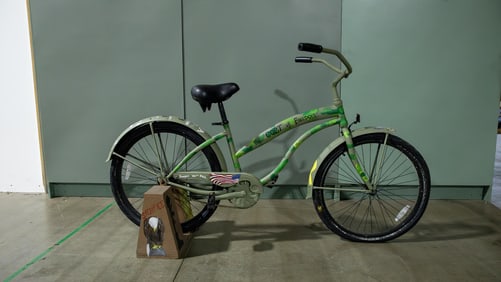 Honor the Fallen Memorial Painted Bicycle