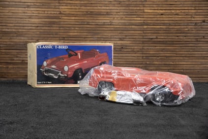 1957 Ford Thunderbird Pedal Car by Kingsbury