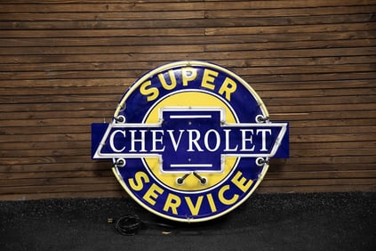 Chevrolet Super Service Neon Sign