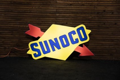 Sunoco Lighted Sign