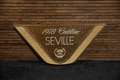 1978 Cadillac Seville Showroom Sign