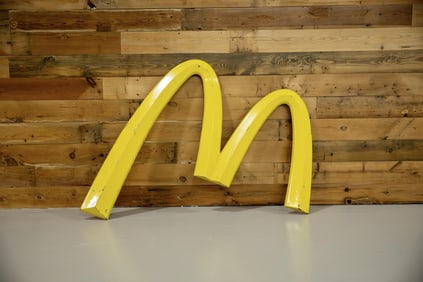 McDonald's Cast Aluminum Restaurant Sign
