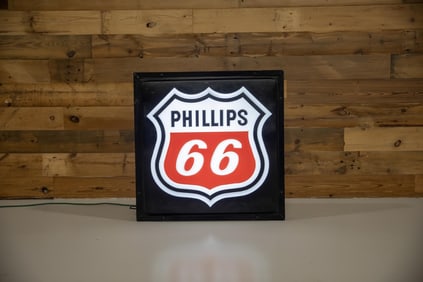 Phillips 66 Lighted Sign