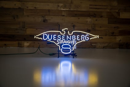 Custom Duesenberg Neon Sign