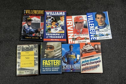 Eight Great Books on F1 Drivers and More