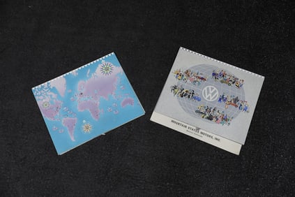 1958 and 1959 Volkswagen Advertising Calendars