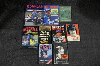 Nine Different Drivers' Biographies and Related Books