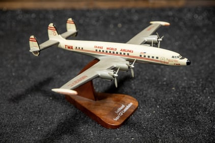 TWA Lockheed Constellation Super G Model
