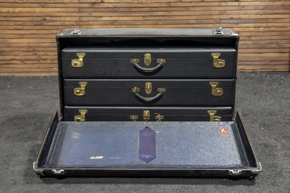 Vintage Motor Car Travel Trunk