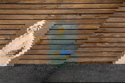 Vintage Kotex Lithographed Die-Cut Tin Sign