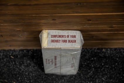 1957 Ford Promotional Boxed Set of Glasses