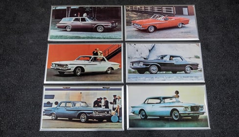 1962 Plymouth Showroom Portraits