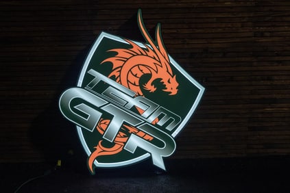 Custom Team GTR-Nissan Lighted Sign