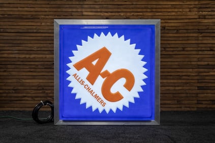 Custom Allis-Chalmers Tractors Lighted Sign
