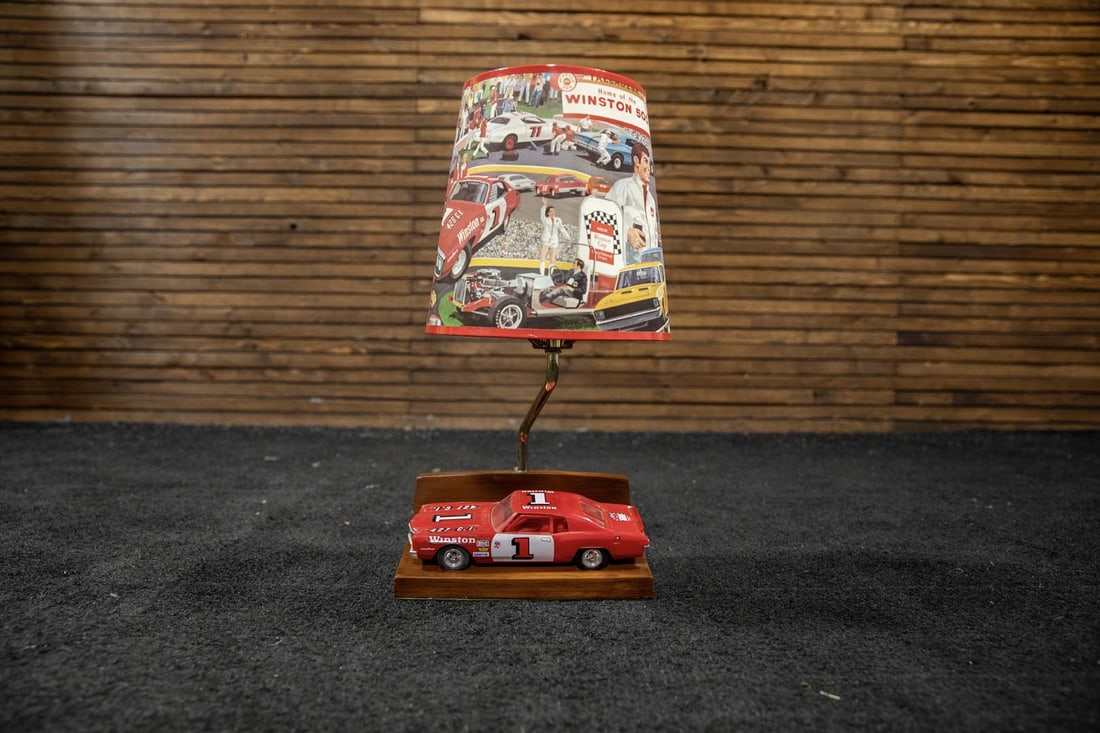 c. 1971 NASCAR/Winston Cup Decorative Lamp (1 of 6)