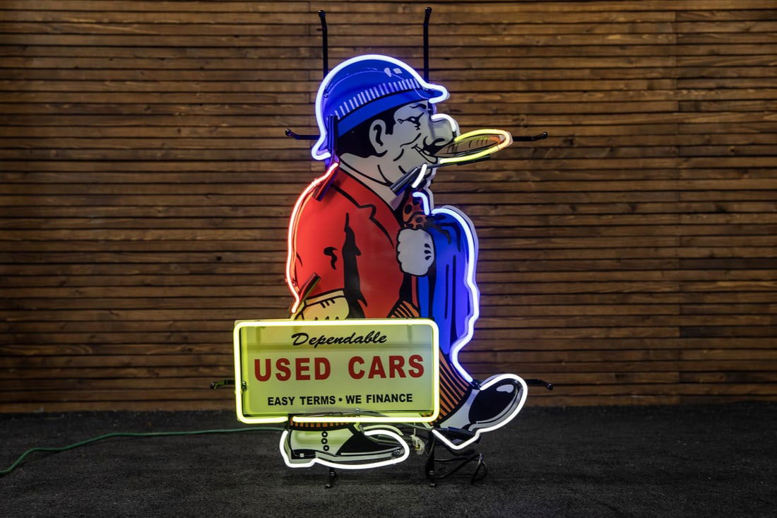 Custom Dependable Used Cars Neon Sign (1 of 3)
