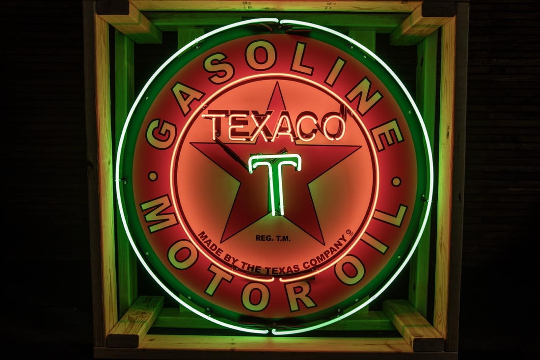 Custom Texaco Neon Sign (1 of 12)