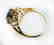 Ring Natural London Blue Topaz Diamond 3.64Ct 14k Y/g - 3