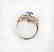 Ring Natural Blue Sapphire Diamond 4.26Ct 14k Y/g - 5