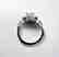 Engagement Ring Diamond 2.31Ct 18k White Gold - 4