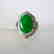 Natural Diamond- Jadeite Jade Ring 4.72Ct 18k Y/g