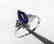 Tanzanite & Diamond Ring 1.20T14k W/g