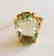 Natural Green Amethyst Ring 11.21Ct 14k Y/g