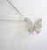 Creation Diamond Pendant Butterfly 1.12Ct 18k Wg Over - 2