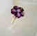 Natural Amethyst Diamond Ring 6.28Ct 14k Y/g - 3