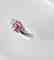 Anniversary Pink Sapphire Diamond Ring 1.27Ct 14k W/g - 2