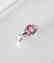 Anniversary Pink Sapphire Diamond Ring 1.27Ct 14k W/g - 3