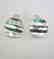 Men Cufflink Slainless Mother Pearl Round
