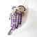 Amethyst Pendant Creation Diamond 7.27Ct 18kW/g Overlay