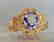 Nature Tanzanite & Diamond Ring 3.60Ct 14k Y/g - 3