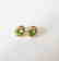 Natural Peridot Stud Earring 3.10Ct 14k Y/g