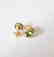 Natural Peridot Stud Earring 3.10Ct 14k Y/g - 3
