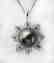 Tahitian Pearl 11 mm Diamond Earring 2.88Ct 18k W/g