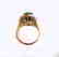 Anniversary Ring Imperial Jade/Diamond 3.40Ct 14k Y/W - 5