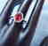 Anniversary Ruby Diamond Ring 2.80Ct 14k W/g