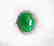 Anniversary Ring Jade Diamond 8.75Ct 14k W/g