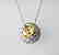 Creation Diamond/ Necklace 2.03CT 18k W/G Overlay - 2