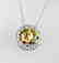 Creation Diamond/ Necklace 2.03CT 18k W/G Overlay - 3