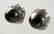 Tahitian Pearl Diamonds Earrings 1.04Ct 14k W/g - 2