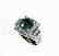 Diamond & Moissanite Ring 5.73CT 14K W/g - 2